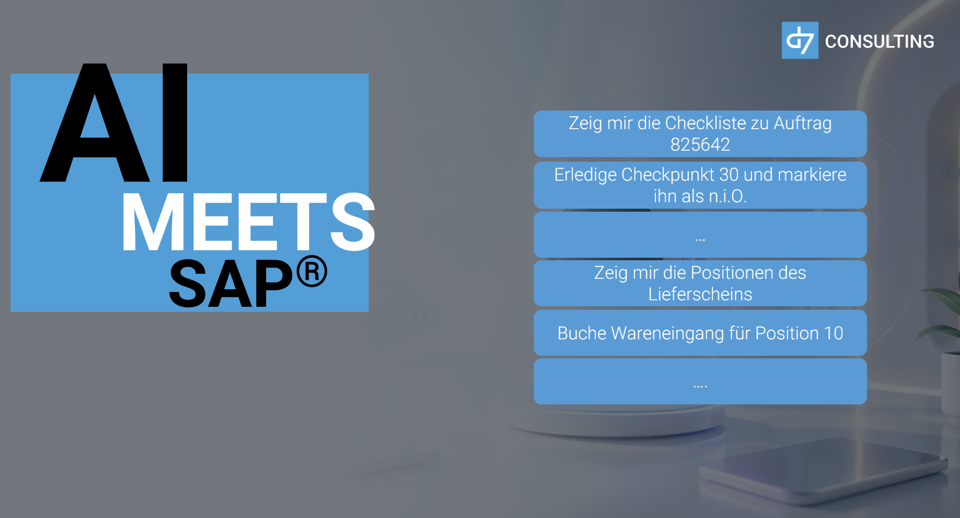 KI mit SAP - d7 Consulting GmbH