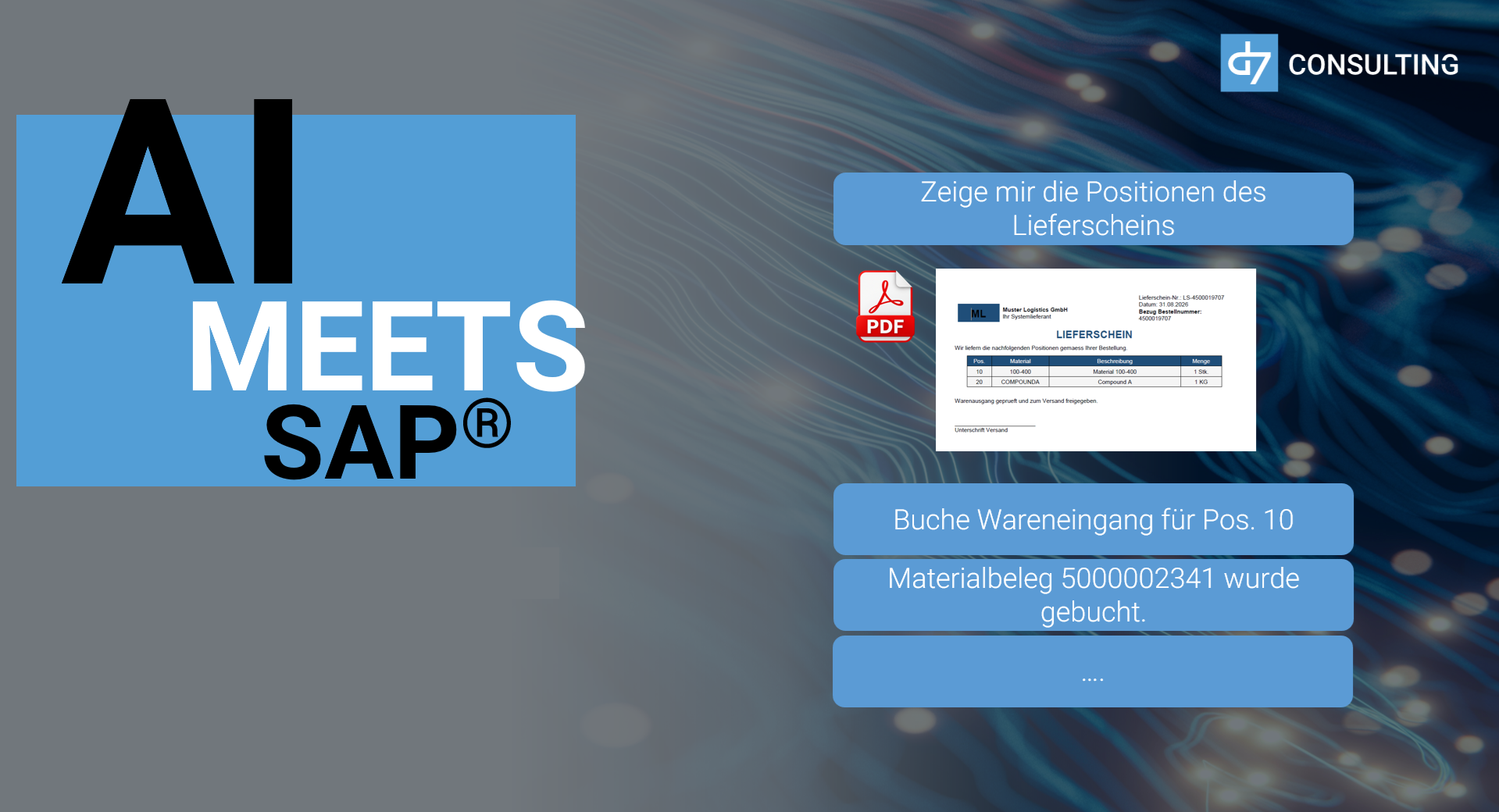 KI mit SAP - d7 Consulting GmbH